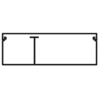 Миниканал TMC 50/2x20 L=2000мм DKC In-Liner Белый