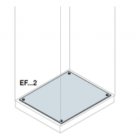 Фланец кабельных вводов/панель нижняя сплошная 800x600мм ABB IS2