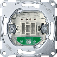 Механизм Выключатель 1-клавишный с подсветкой 10A Merten SM&SD