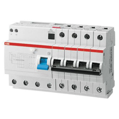 ABB Дифавтомат DS204 4P 40A (B) 6кА типAC 30mA ABB DS204 2CSR254001R1405