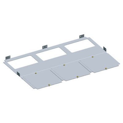 Панель нижняя, 1 ряд отверстий, для 2/..RG6 ABB TriLine-R ABB Triline-R RB26F1