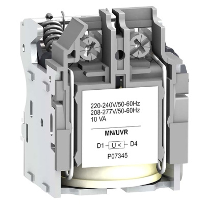 Расцепитель напряжения MN 250В DC Schneider Electric Compact/VigiCompact NSX100-630 Schneider Electric Compact NSX LV429414