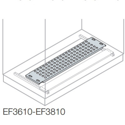 Панель нижняя вентилируемая 800х100мм ABB IS2 ABB IS2 EF3810