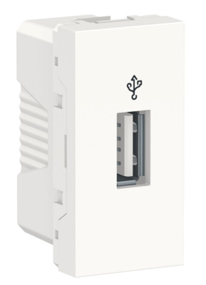 USB-Коннектор 1 модуль Schneider Electric Unica New Modular Белый Schneider Electric Unica New Modular NU342918