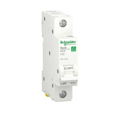 Автоматический выключатель 1P 20А (C) 6kA Schneider Electric Resi9 R9F12120