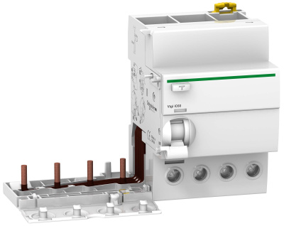 Блок дифференциальной защиты 4P 63A тип AC 300mA Schneider Electric Acti 9 Vigi iC60 Schneider Electric Acti9 A9V44463