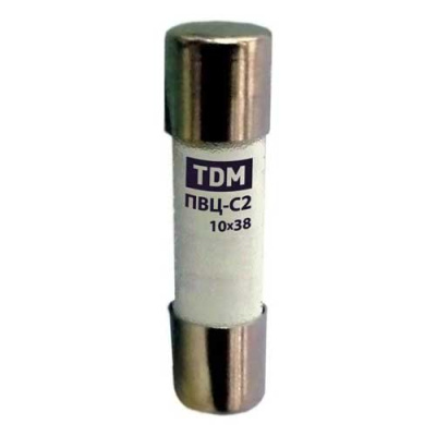 Предохранитель ПВЦ-С2 10х38 6А TDM TDM ELECTRIC  SQ0729-0005