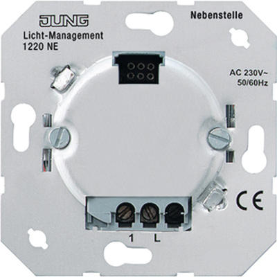 Спутник 2-х проводной для дополнительного управления светорегуляторам и реле Jung Jung Jung Механизмы 1220NE
