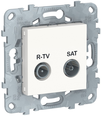 Розетка R-TV/ SAT оконечная Schneider Electric Unica New Белый Schneider Electric Unica New NU545518