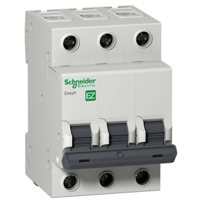 Автоматический выключатель 3P 40A B 4,5kA Schneider Electric Easy 9 Schneider Electric Easy9 EZ9F14340