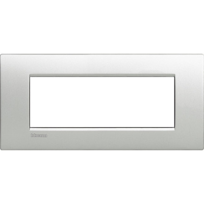 Рамка AIR 7 мод Bticino Living Light Алюминий Bticino Living Light LNC4807TE