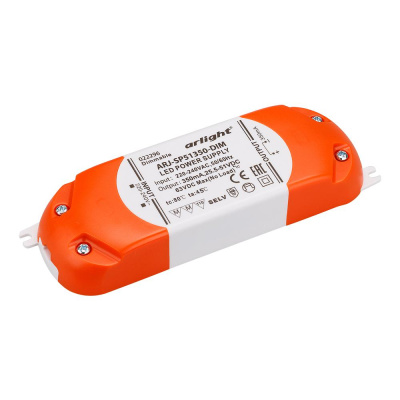 Блок питания ARJ-SP51350-DIM 18W, 350mA, PFC, Triac Arlight Arlight ARJ-SP 022296Arlight