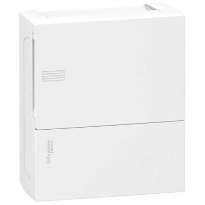 Бокс навесной с белой дверцей 196х228х101.5мм, 1ряд/8мод, IP40 Schneider Electric Mini Pragma Schneider Electric Mini Pragma MIP12108