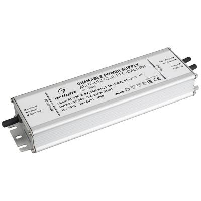 Блок питания ARPV-UH24240-PFC-DALI-PH 24V, 10.0A, 240W Arlight Arlight ARPV-UH 025689Arlight