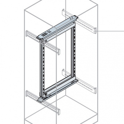 Рама 19" поворотная уменьшенной высоты 9HE 500x600мм ABB IS2 ABB IS2 EG0500K
