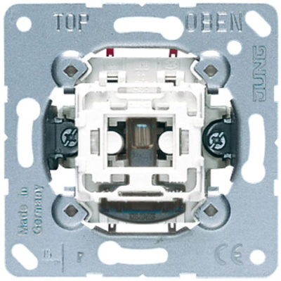 Механизм Выключатель 10AX 250V контрольный двухполюсный Jung Механизм Jung Jung Механизмы 502KOU
