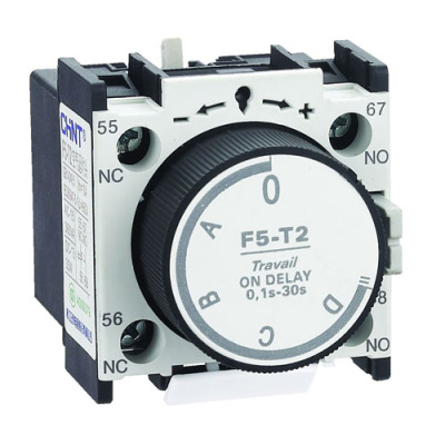 Приставка выдержка времени F5-T2 к контактору NC1, NC2 и NXC (R) CHINT CHINT  258022CHINT