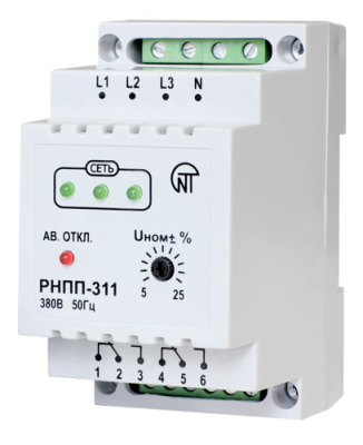 Новатек-Электро РНПП-311 Реле напряжения, перекоса и последовательности фаз Новатек-Электро  3425600311