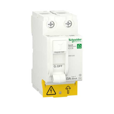 Устройство защитного отключения 2P 63A тип A 30mA Schneider Electric Resi9 Schneider Electric Resi9 R9R61263