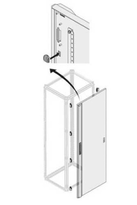 Дверь глухая 2000x600мм IP40 ABB System pro E power ABB E power 1STQ007370A0000