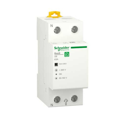 Реле напряжения 63А 1P+N 230В 50Гц Schneider Electric Resi9 Schneider Electric Resi9 R9A12663