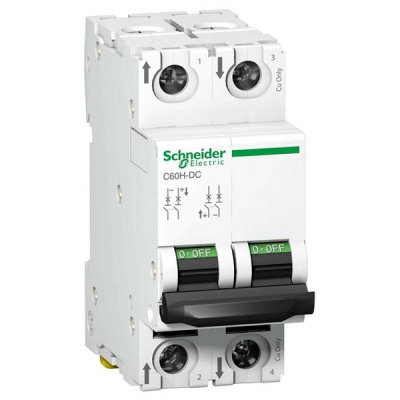 Автоматический выключатель 2P 10A C 10kA Schneider Electric Acti 9 Schneider Electric Acti9 A9N61528