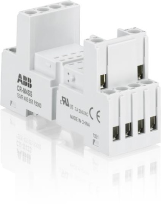 Цоколь CR-M4SS стандартный для реле CR-M 2/4ПК ABB ABB CR-M 1SVR405651R3000