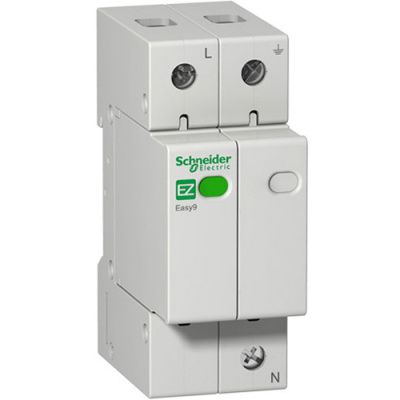 Ограничитель перенапряжений 1P+N 20kA TT & TN-S Schneider Electric Easy9 Schneider Electric Easy9 EZ9L33620