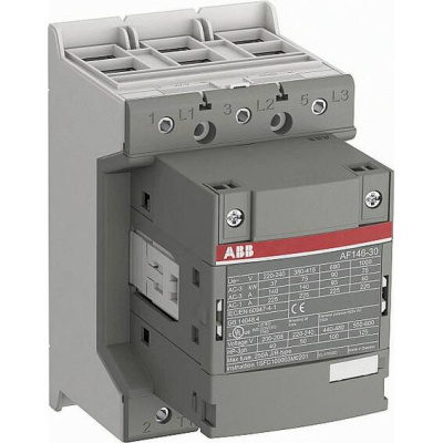 Контактор 3P 75kW 146A (3НО) с катушкой 24-60V AC / 20-60V DC ABB AF146-30-00-11  ABB AF 1SFL467001R1100