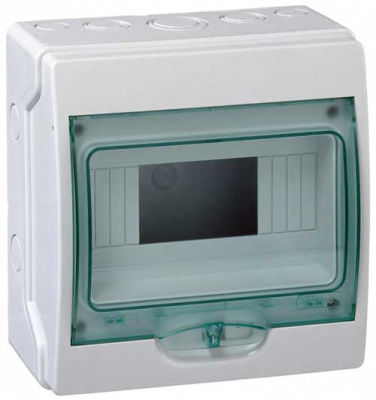 Бокс накладной для модульных устройств 200х195х112мм, 8мод, IP65 Schneider Electric Mini Kaedra Schneider Electric Kaedra 13978