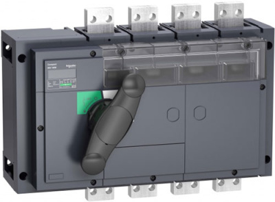 Выключатель-разъединитель 4P / с чёрной рукояткой Schneder Electrc nterpact NV800 Schneider Electric Interpact INV 31359