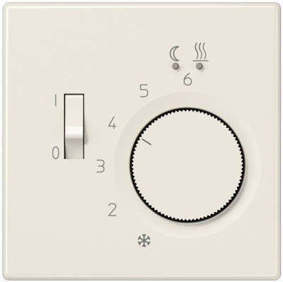 Механизм Регулятор теплого пола 1НО-контакт 10(4)А 230V Jung Слоновая кость Jung Jung Механизмы FTRLS231