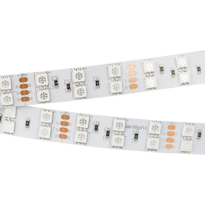 Лента RT 2-5000 24В SMD 5060 120LED/м 28,8Вт/м Arlight LUX RGB Arlight LUX 011205Arlight