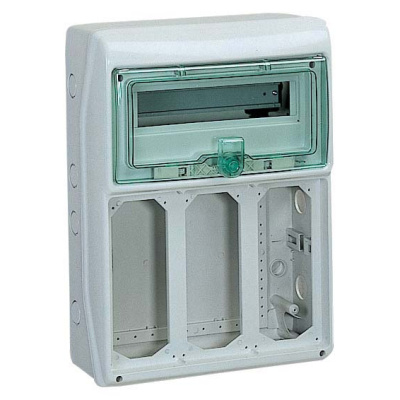 Бокс навесной для разъёмов 460х340х178мм, 13мод+3отв, IP65 Schneider Electric Kaedra Schneider Electric Kaedra 13187