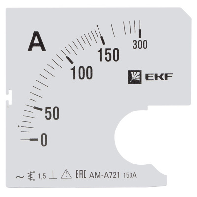 Шкала сменная для A721 150/5A-1,5 EKF PROxima EKF  s-a721-150