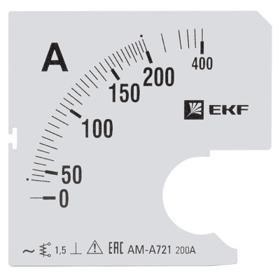 Шкала сменная для A721 200/5A-1,5 EKF PROxima EKF  s-a721-200