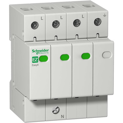 Ограничитель перенапряжений 3P+N 45kA TT & TN-S Schneider Electric Easy9 Schneider Electric Easy9 EZ9L33745