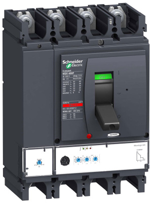 Автоматический выключатель 4P 400A 50kA Schneider Electric Compact NSX Schneider Electric Compact NSX LV432694