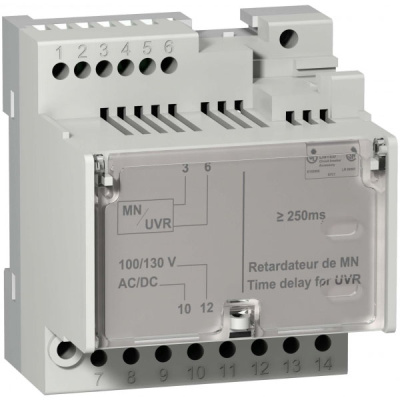 Реле времени UVR 220/240В 50ГЦ NS80/C1251 Schneider Electric Compact Schneider Electric Compact NSX LV429427