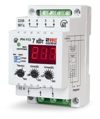Новатек-Электро РН-113 Реле напряжения Новатек-Электро  3425600113
