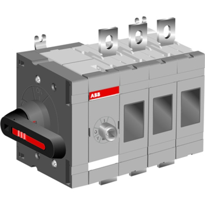 Выключатель нагрузки, управление сбоку, до 200A 3P / с ручкой Test-ON-OFF ABB OT200ES03K ABB OT 1SCA022860R0620