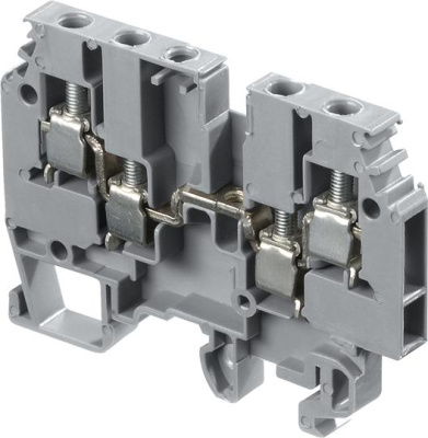 Клемма M4/6.4A.N винт 4мм.кв. синяя ABB ABB M 1SNA125479R2500