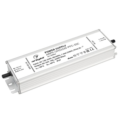 Блок питания ARPV-UH24240-PFC-55C 24V, 10.0A, 240W Arlight Arlight ARPV-UH 025046Arlight