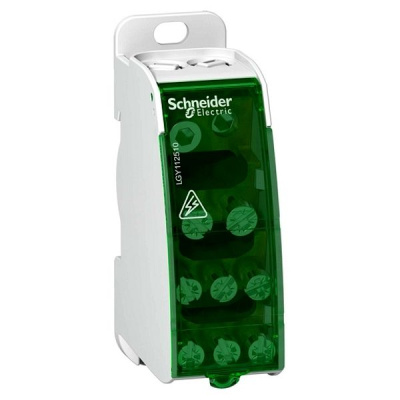 Кросс-модуль винтовой 1P 125A 10отв. Schneider Electric Linergy Schneider Electric Linergy LGY112510