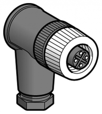 М12 Коннектор Schneider Electric  XZCC12FCM40B