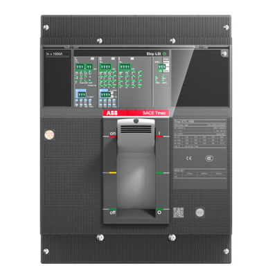 Автоматический выключатель 1600 Ekip Dip LSI In=1600A 3p F F ABB XT7S ABB  1SDA100833R1