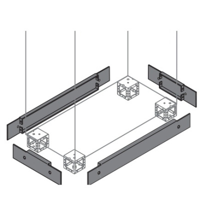 Фланец цоколя передний/задний 100х1200мм ABB IS2 ABB IS2 ZN1200