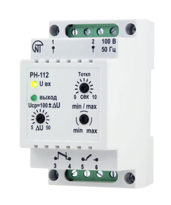 Новатек-Электро РН-112 Реле напряжения Новатек-Электро  3425600112