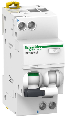 Дифференциальный автомат 1P+N 40A (C) 6kA тип AС 30mA Schneider Electric Acti 9 IDPN N Vigi Schneider Electric Acti9 A9D31640